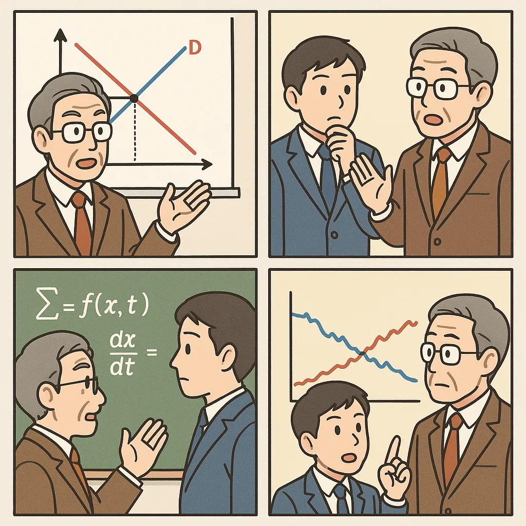 동태 일반균형이론으로 본 경제의 보이지 않는 균형