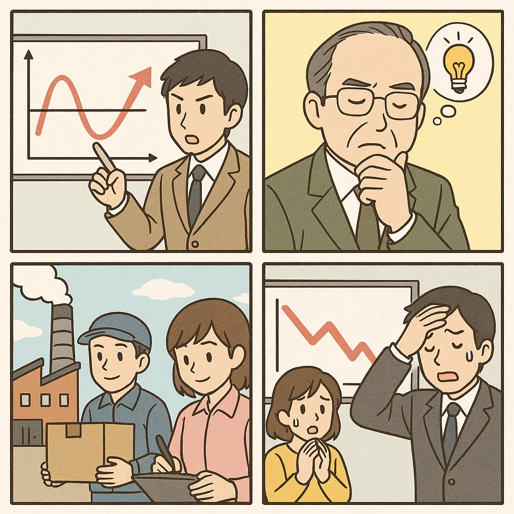 실질경기순환이론(RBC): 기술충격이 경제를 움직이는가